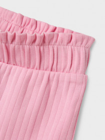 NAME IT Rib Shorts Surajali Pink Frosting